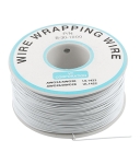 КАБЕЛ МОНТАЖЕН AWG30/0.05ММ МАКАРА БЯЛ