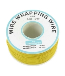 КАБЕЛ МОНТАЖЕН AWG30/0.05ММ2 МАКАРА ЖЪЛТ