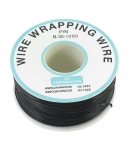 КАБЕЛ МОНТАЖЕН AWG30/0.05ММ МАКАРА ЧЕРЕН