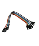 КАБЕЛ МОНТАЖЕН ЛЕНТОВ ДЖЪМПЕРИ 10 PIN ЦВЕТЕН 20 СМ ЖЕНСКИ