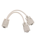 КАБЕЛ РАЗКЛОНИТЕЛ VGA 1М/2Ж