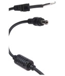 КАБЕЛ С БУКСА ЗАХРАНВАЩА 2 DC  5.5/2.2ММ