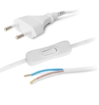 КАБЕЛ С МЪРЗЕЛИВКА 1 М БЯЛ