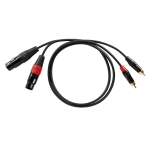 КАБЕЛ ЗА МИКРОФОН 2 КАНОНА-Ж/2 ЧИНЧА-М 1 МЕТЪР