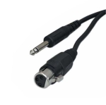 КАБЕЛ ЗА МИКРОФОН КАНОН/6.3 ММ МОНО 4 МЕТРА