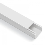 КАБЕЛЕН КАНАЛ LIGHTEX 80X60MM БЯЛ