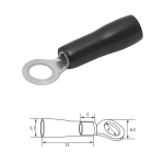 КАБЕЛНИ ОБУВКИ ST-102 С ЧЕРЕН ГУМЕН МАНШОН УХО М4