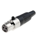 КАНОН XLR МИНИ ЖEНСКИ ЗА КАБЕЛ