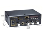 УСИЛВАТЕЛ С ТУНЕР USB/MP3 БЛУТУТ KINTER