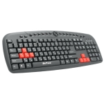 КЛАВИАТУРА USB МУЛТИМЕДИЙНА DE6087