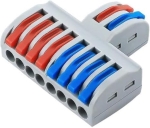 КЛЕМА РАЗКЛОНИТЕЛНА ТИП WAGO 1-4 /2/ НАСРЕЩНА SPL-82