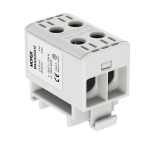 КЛЕМА ТУНЕЛНА ЗА ДИН ШИНА 1P 2.5-35ММ2 135A 1000V ДВОЙНА