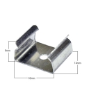 КЛИПС СКОБА ЗА ПРОФИЛ НА LED ЛЕНТА X058