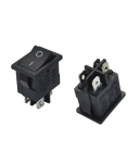 КЛЮЧ 2 ПОЗИЦИИ ЧЕРЕН ON-OFF DPST