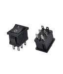 КЛЮЧ 2 ПОЗИЦИИ ЧЕРЕН ON-ON DPDT