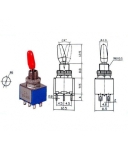 КЛЮЧ ЦК 2 ПОЗИЦИИ ON/ON МАЛЪК KNX-2