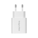 Зарядно за телефон USB-C+1XUSB-A QC PD ултра бързо  20W