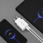Зарядно за телефон USB-C+1XUSB-A QC PD ултра бързо  30W