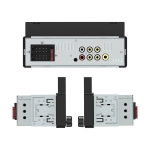 АВТО РАДИО ПЛЕЪР МУЛТИМЕДИЯ С ANDROIDAUTO/CARPLAY KRUGER&MATZ KM2017