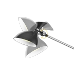 ЛАМПА ПОДОВА ПОДВИЖНА С РЕГУЛИРАНЕ СИЛАТА И ЦВЕТА НА СВЕТЕНЕ 12+3W REBEL