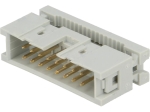 КОНЕКТОР IDC 16 ПИН 1.27MM МЪЖКИ