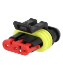 КОНЕКТОР ЩЕПСЕЛ ЖЕНСКИ AMP-0-0282087-1, 3 PIN