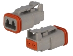 КОНЕКТОР ЩЕПСЕЛ ЖЕНСКИ DEUTSCH DT06-2S, 2 PIN