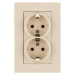 КОНТАКТ ШУКО ДВОЕН ЗА ВГРАЖДАНЕ MUTLUSAN КРЕМ