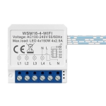КОНТРОЛЕР ЗА КЛЮЧ НА ОСВЕТЛЕНИЕ AVATTO WSM16-W4 TUYA С WIFI