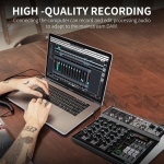 СМЕСИТЕЛ МИКСЕР ПРОФЕСИОНАЛЕН MP3/БЛУТУТ 4 КАНАЛА KP4