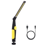 ЛАМПА LED С АКУМУЛАТОРНА БАТЕРИЯ ПОДВИЖНА РАБОТНА С МАГНИТ