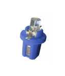 ЛАМПА АВТОМОБИЛНА 12V B8.5D LED BLUE
