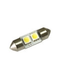 ЛАМПА АВТОМОБИЛНА 12V T11 31MM LED 2X5050