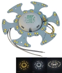 LED ЛАМПА 220V 9W 3000K С МАГНИТИ CW, WW