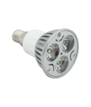 LED ЛАМПА 3X1W E14 220V WHITE