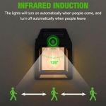 СОЛАРЕН LED ПРОЖЕКТОР 1W СЪС СЕНЗОР ЗА ФАСАДНО ОСВЕТЛЕНИЕ ЕДИНИЧЕН