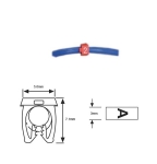 МАРКИРОВКА ЗА КАБЕЛИ ЦИФРА 2 ЧЕРВЕНА