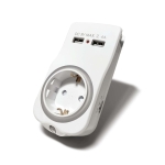 КОНТАКТ С 2XUSB-A И ЛАМПА TECHNIK