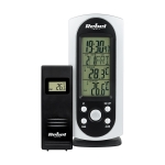 МЕТЕОРОЛОГИЧНА СТАНЦИЯ 2 ЗОНИ С ВЪНШЕН СЕНЗОР С ДИСПЛЕЙ REBEL