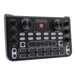 СМЕСИТЕЛ МИКСЕР С ЦИФРОВА АУДИО КАРТА ЗА КОМПЮТЪР ТЕЛЕФОН X60 USB С БАТЕРИЯ