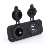 МОДУЛ ЗАРЯДНО ЗА АВТОМОБИЛ 12V/8A, 5V/2.1A 2USB