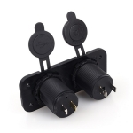 МОДУЛ ЗАРЯДНО ЗА АВТОМОБИЛ 12V/8A, 5V/2.1A 2USB