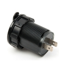 МОДУЛ ЗАРЯДНО ЗА АВТОМОБИЛ ВОЛТМЕТЪР USB 2БР 4.2A