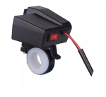 МОДУЛ ЗАРЯДНО ЗА МОТОЦИКЛЕТ 12V/10A, 5V/2.1A 2USB ВОЛТМЕТЪР