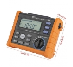 ИЗМЕРВАТЕЛ ТЕСТЕР НА ИЗОЛАЦИОННО СЪПРОТИВЛЕНИЕ МЕГЕР PEAKMETER MS5205