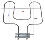 НАГРЕВАТЕЛ ЗА ФУРНА НА ГОТВАРСКА ПЕЧКА ДОЛЕН GORENJE 1100W БЕЗ СИНЦИ PA-99020241