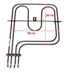НАГРЕВАТЕЛ ЗА ФУРНА НА ГОТВАРСКА ПЕЧКА ЕЛДОМ 1150W+750W 230V AC
