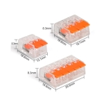 КЛЕМИ СЪЕДИНИТЕЛНИ ТИП WAGO КОМПЛЕКТ