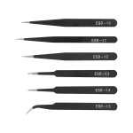 ПИНСЕТИ - КОМПЛЕКТ 6 БРОЯ ESD