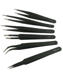 ПИНСЕТИ - КОМПЛЕКТ 6 БРОЯ ESD